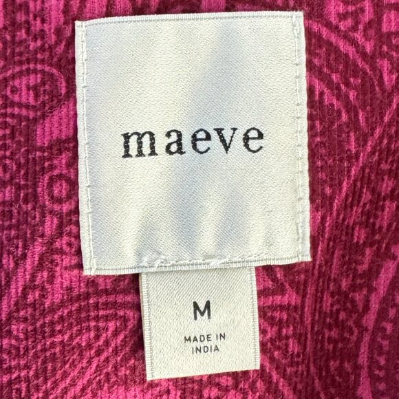 Maeve by Anthropologie - The Bettina Tiered Shirt Dress - Medium - Picture 7 of 7